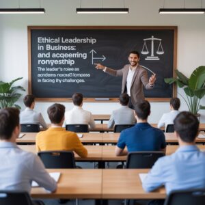 القيادة الأخلاقية في بيئة الأعمال